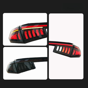 Nouveau feu arrière LED AURON en ABS rouge, avec fonction de feux de jour, 12V, pour Honda Civic 2022-2025, pour modernisation et remplacement - Product Image 2