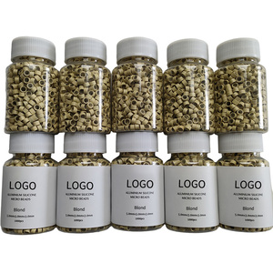 Anneaux micro en silicone et anneaux de liaison, tubes avec perles capillaires doublées de silicone, outils d'<span class=keywords><strong>extension</strong></span> capillaire fabriqués en Chine - Product Image 3