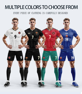 Maillot de football personnalisé pour l'équipe nationale 2026, 100 % polyester, <span class=keywords><strong>ensemble</strong></span> uniforme de football mondial, impression numérique, maillot de football canadien - Product Image 2
