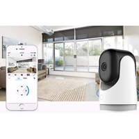 Larkkey Tuya Smart Life WIFI 2mp Monitor inalámbrico para bebés Mascotas Ancianos Smart IP PTZ Cámaras Cámara de vigilancia