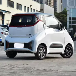 Factory supplier extremely safe travel wuling mini ev high-strength steel body Chinese electric car mini wuling electric car