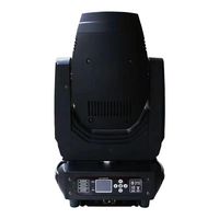 Projecteur LED 200W à tête mobile Beam Wash Spot BMS 3-en-1 avec motifs RGBW DMX512, éclairage de scène LED Spot Gobo pour DJ, discothèque et soirées