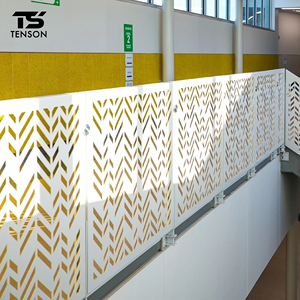 Scala Premium con pannelli in acciaio inossidabile tagliati al <span class=keywords><strong>Laser</strong></span>: <span class=keywords><strong>taglio</strong></span> di precisione, <span class=keywords><strong>ringhiere</strong></span> eleganti - Product Image 5