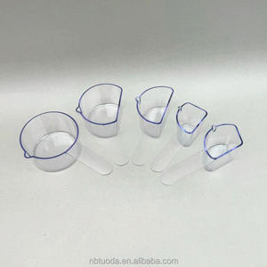 Juego de 5 Tazas Medidoras de Plástico Transparente para Cocina, Repostería y Culinaria, con Medidas de <span class=keywords><strong>1</strong></span> 3/<span class=keywords><strong>4</strong></span>, <span class=keywords><strong>1</strong></span>/2, <span class=keywords><strong>1</strong></span>/3 y <span class=keywords><strong>1</strong></span>/<span class=keywords><strong>4</strong></span> de <span class=keywords><strong>Taza</strong></span>, Tazas Medidoras Visuales - Product Image 6
