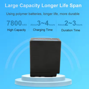 7.2V 7800mAh VW-VBG6 <span class=keywords><strong>PRO</strong></span> pin máy ảnh Pin Lithium-ion cho Pana Sonic AG-AC7 AG-AF100 AF105 AC130 ac160 hmr10 hsc1u máy ảnh - Product Image 5