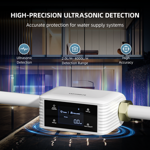 Wireless Water Guardian APP Sensor de presión controlado Prevención automática de tuberías Detector de fugas de agua - Product Image 3