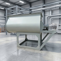 Mélangeur à ruban horizontal en U durable pour silo de plâtre prêt à l'emploi avec dépoussiéreur, taille 500L, certifié CE, faible bruit CY