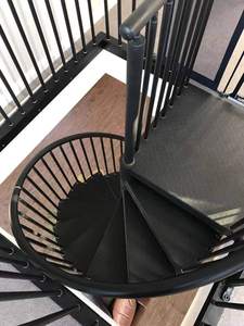 Escalier en colimaçon extérieur en acier inoxydable, escalier en acier galvanisé, escalier extérieur galvanisé, escalier étanche - Product Image 2