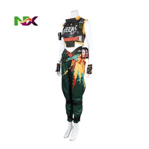 Disfraz de <span class=keywords><strong>Cosplay</strong></span> de <span class=keywords><strong>Valorant</strong></span> Raze, Traje de Anime 2D para Actuación, 5476 - Product Image 3