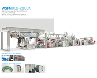 Unité multicouche à grande vitesse complètement automatique de machine de stratification d'extrusion de boîtes de lait/boisson de série WSFM-A