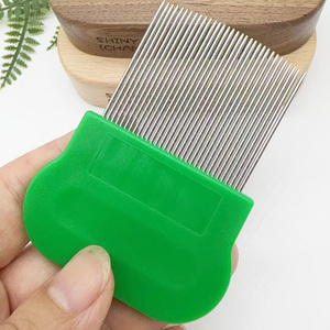 Set Economico di 3 Pettini Anti-<span class=keywords><strong>Pidocchi</strong></span> XLP-01/01R/02 <span class=keywords><strong>per</strong></span> Uso Domestico, Aghi in Acciaio Inox, Manico in Plastica Arrotondato - Product Image 3