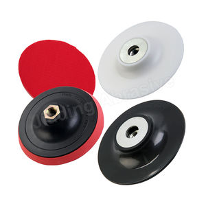 Plaque de support en mousse de 125 mm (5 pouces) avec <span class=keywords><strong>fixation</strong></span> auto-agrippante, idéale pour le polissage du granit, de la pierre, du béton et du marbre - Product Image 3