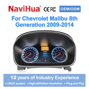 Navihua Car Digital Cluster LCD Instrument Speedometer Gauge Dashboard <b>Auto</b> <b>Meter</b> for Chevrolet Malibu 8th Generation 2009-2014 - Product Image 1