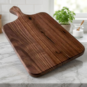 BS INTERNATIONAL Natural Finish Large Acacia Meat Cutting <b>Block</b> Anti-Slip Rectangle 2.0cm Thick Dishwasher Safe Kitchen Chopping - Product Image 1