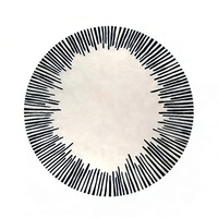 Tapis artisanal en laine haut de gamme, style classique, moderne, pour salon, tapis de table basse, rayé, personnalisable pour chambre et bureau