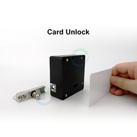 TTlock App Smart RFID Card Access Serrure d'armoire cachée Casier de tiroir invisible pour une utilisation au bureau à domicile