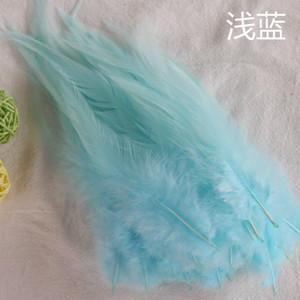 Vente Pas Cher Naturel Blanc DIY Coq Selle Plume Lâche En Vrac Mouche Attacher Pluma De Gallo Carnaval Chapeaux Dreamcatcher Décoration - Product Image 4