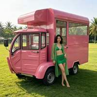 Chariot alimentaire multifonctionnel, remorque à snacks, chariot alimentaire motorisé en acier inoxydable le plus vendu