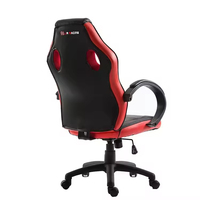 Fauteuil de jeu inclinable moderne avec repose-pieds, ergonomique, en cuir PU, dossier haut, pivotant, avec vérin à gaz 3 positions, pour salle de jeu