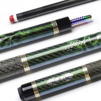 TuoYuan Dayanıklı 58 İnç Katı Gövdeli Tasarım OEM ODM Üreticisi Bilardo Salonu İçin Karbon Fiber Bilardo Istakası