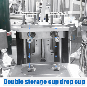 Machine de remplissage et d'emballage automatique de capsules de boisson en poudre de cappuccino à la vanille française, machine de remplissage et de scellage de poudre lyophilisée - Product Image 5