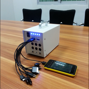 Batteries Lithium-Ion portables 40W générateur <span class=keywords><strong>solaire</strong></span> kits d'éclairage de système d'énergie domestique avec panneaux - Product Image 5