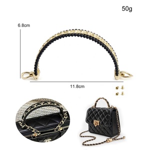 Poignées en métal de luxe en alliage de zinc faites à la main, robustes et durables pour sacs, nouvelle saison, accessoires DIY, pièces de décoration, fermoirs de connexion - Product Image 2