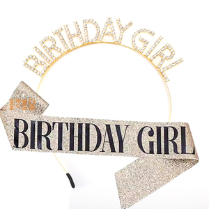 2025 nouveau or Rose <span class=keywords><strong>anniversaire</strong></span> diadème couronne femmes strass princesse bandeau fille ceinture joyeux <span class=keywords><strong>anniversaire</strong></span> saint valentin - Product Image 5