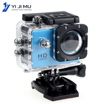 Mounted Sport Action Camera with 1080P 30M Underwater Waterproof 16MP CMOS Sensor 150 Wide Angle 2.0" Screen MicroSD ODM/OEM