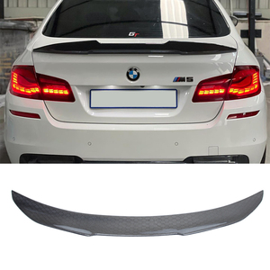 สปอยเลอร์หลังคาร์บอนไฟเบอร์ทรงรังผึ้ง PSM สำหรับรถยนต์ BMW ซีรีส์ 5 รุ่น F18/F10 M5 Sedan ปี 2009-2016 - Product Image 1