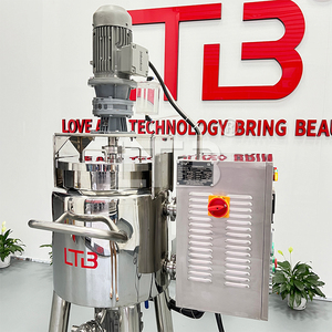 Homogénéisateur de chauffage de haute qualité en remuant la <span class=keywords><strong>machine</strong></span> de mélange de mélange de savon liquide chimique industriel shampooing détergent Lotion - Product Image 1