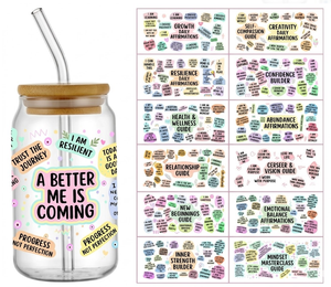 Etiquetas Adhesivas UV Personalizadas para Tazas y Vasos, Diseño Nuevo y Moderno, Impresión de Bajo MOQ, Diseño Gratuito - Product Image 2