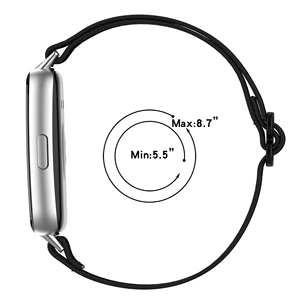 Verstellbares Dehnbares Nylon-Armband für Huawei Band 11 mit Metallstecker Nylon-Uhrenarmband - Product Image 6