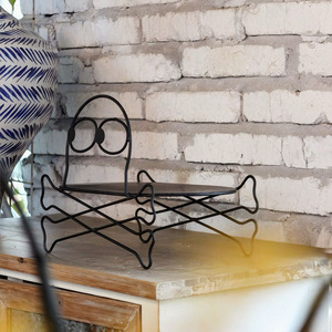 Soporte de Metal para Macetas con Diseño de Flor para Halloween, Moderno y Minimalista, Venta al Por Mayor - Product Image 3