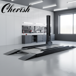 Elevador de Vehículos Hidráulico de Acero de 1 Poste para Sótanos de Techo Bajo Cherish CHSPL2500, Elevador de Estacionamiento Automático de Columna Única Personalizado - Product Image 1