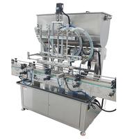 Mesin Pengisi Otomatis Empat Kepala Rotor untuk Minuman, Air Murni, Selai, Madu, Krim, Perekat Kimia