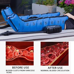 Beleza cuidados pessoais saúde médico recarregável 8 câmara pressão ar massageador linfático drenagem máquina - Product Image 3