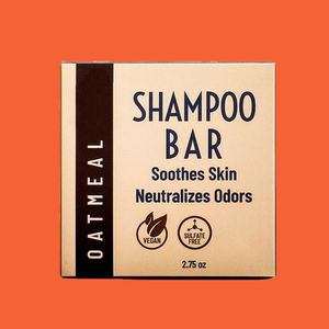 Jabón de barra de champú sólido de avena natural orgánico para mascotas - Product Image 3