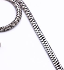 Model Worker Iron Flat Chain Strap <b>Purse</b> Chain Straps Handbag Chains Shoulder Cross Body Replacement Snake Bone Chain Straps Wit - Product Image 3