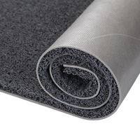 Tapis en boucle couleur unie antidérapant pour entrée, ascenseur, sol, paillasson, en soie de gazon lavée, motif Gold Rush