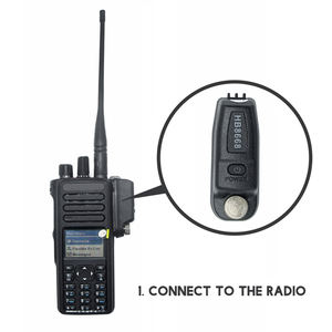Oreillette sans fil HB8668 pour talkie-walkie, casque Bluetooth PTT pour radio P8668i DP4800e XPR7550e DGP8550e - Product Image 4
