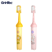 Brosse à dents électrique pour enfants à poils extra doux, brosse à dents intelligente pour enfants de 3 à 15 ans, avec dessins animés
