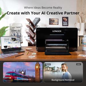 เครื่องพิมพ์ยูวีแบบสองหัว รุ่น EPrint สภาพใหม่ 12 ช่องหมึก พิมพ์อัตโนมัติเต็มรูปแบบ สำหรับสิ่งทอ กระดาษการ์ด พิมพ์ลายสามมิติแท้ รับประกัน 1 ปี - Product Image 4