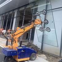 4700mm hauteur de levage fenêtre de vitrage extérieur robot d'installation de lève-vitre sous vide pour tôle