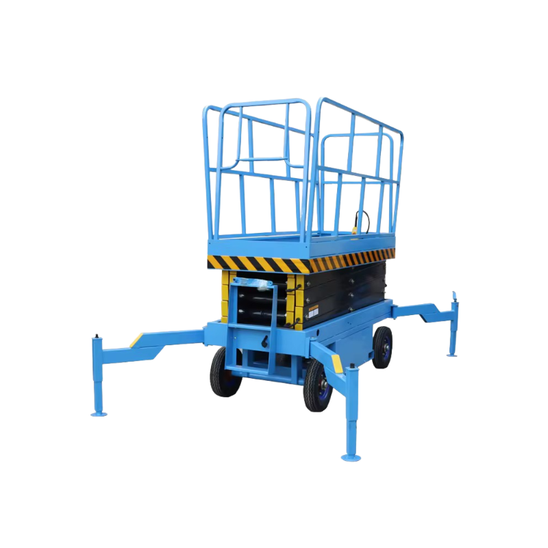 Loading Platform High Rise Small Work Platform Lifts High Rise Lifting Platform 15m Electric ...