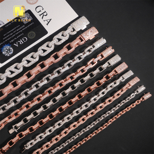 רב סגנון קובן חן של היפ הופ 5.2 מ "מ-15 מ" מ-קובן שרשרת שרשרת קוואן יהלום קוואן - Product Image 4