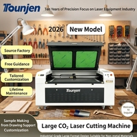 Machine de découpe et gravure laser CO2 1390 à commande CNC, refroidissement par eau, haute précision pour matériaux non métalliques (verre, bois, contreplaqué) Las/Dst