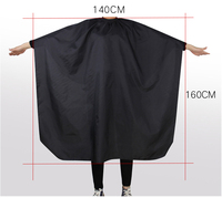 Kefei Vente en gros Logo personnalisé Cape de coiffeur avec logo imperméable à l'eau entièrement imprimée pour salon de coiffure avec logo