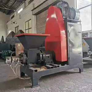 Super performance biomass charcoal briquette forming straw brick making from sawdust straw wood chips briquette press machine