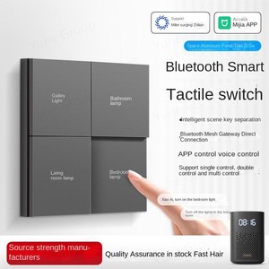 Panel Táctil Inteligente para el Hogar con 4 Teclas y Interruptor de PC de 10A para Iluminación Inteligente en Hoteles y Villas - Product Image 6
